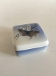 Royal Copenhagen Box with lid No 3633 Butterfly
