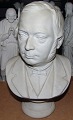 Bing and Grondahl Bisque Bust of a man "Skcibrok" 28cm.