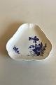 Royal Copenhagen Blue Flower Curved Triangular Dish No 1526