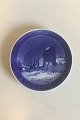 Royal Copenhagen Christmas Plate from 1941 with German inscription "Weihnachten"