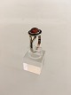 N. E. From Sterling Silver ring with Amber
