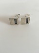N.E. From Sterling Silver Cuff Links