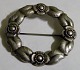 Evald Nielsen Sterling silver Brooch