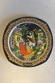 Bjorn Wiinblad Christmas Plate by Rosenthal -  O Little Town of Bethlehem 1989