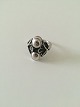 Georg Jensen Sterling Silver ring with Silver Stones No 48