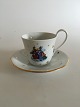 Royal Copenhagen Jingle Bells Morning Cup with Saucer No 177.502/487.2