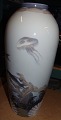 Bing & Grondahl Effie Hegermann-Lindencrone Vase with fish, crabs and Jelly Fish 
No 6500/14