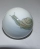 Bing & Grondahl Art Nouveau Menu Cardholder with a snail