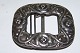 Georg Jensen Silver Belt buckle No 40. Early model from 1915-1919