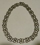 Georg Jensen Sterlig Silver Necklace No 61 from 1945-1951
