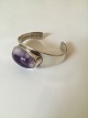 Bent Knudsen Sterling Silver with Stone No 19