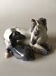 Royal Copenhagen Figurine Mare with foal No 4698