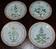 Set of 12 Royal Copenhagen Flora Danica Dinner Plates No 3549 or 624