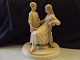 Royal Copenhagen Figurine Girl and Boy on Base No 2028