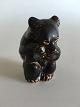 Royal Copenhagen Stoneware Figurine Bear Cub No 21435