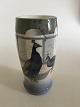 Bing & Grondahl Art nouveau Vase with Peacocks No 6336/95
