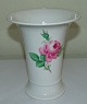 Meissen Porcelain Vase with Rose Design