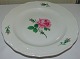 Meissen Porcelain Dinner Plate with Rose Design
