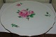 Meissen Porcelain Large Cake Serving Plate with Rose Design