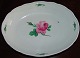 Meissen Porcelain Large Oval Bowl with Rose Design