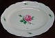 Meissen Porcelain Oval Serving Platter with Rose design