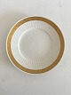 Royal Copenhagen Gold Fan Dinner Plate No 414/11519
