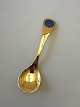 Georg Jensen Annual Spoon 1972 in gilded Sterling Silver