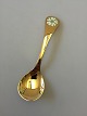 Georg Jensen Annual Spoon in gilded Sterling Silver 1981