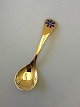 Georg Jensen Annual Spoon in gilded sterling Silver 1986