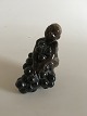 Bing and Grondahl Stoneware figurine Boy with grapes by Kai Nielsen