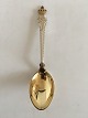 Anton Michelsen Commemorative Spoon In Gilded Sterling Silver from 1903