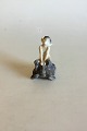 Royal Copenhagen Figurine faun on turtle No 858