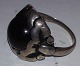 Georg Jensen Silver Ring with ambor No 11A