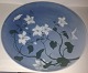 Bing & Grondahl Art Nouveau Plate with flowers