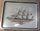 Royal Copenhagen Tranquebar Ship pattern Tea Tray