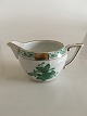 Herend Hungarian Chinese Bouquet Green Creamer