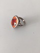 Georg Jensen Naja Salto Sterling Silver Enamel Ring No 602