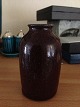 Royal Copenhgen Stoneware Vase by Patrick Nordstrøm S500 in Oxblood Glaze