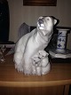 Lyngby Porcelain Figurine Polar Bear with Cubs