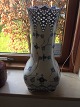 Royal Copenhagen Blue Fluted Full Lace Large Vase No 1166