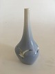Bing and Grondahl Triangular Art Nouveau Vase with Seagulls No 1714759