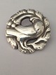 Georg Jensen Sterling Silver Brooch Dove No 134 from 1933-1944