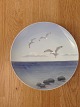 Royal Copenhagen Art Nouveau Wall Plate with seagulls No 1138