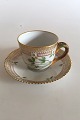 Royal Copenhagen Flora Danica Mocca Cup No 3618