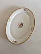 Royal Copenhagen Brown Rose Serving Tray No 9009