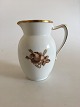 Royal Copenhagen Brown Rose Milk Pitcher No 9087