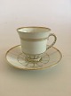 Bing & Grondahl Offenbach Coffee Cup and saucer No 102