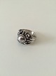 Georg Jensen Sterling Silver Ring with silver Stone No 38 from 1945-1951