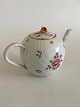 Herend Hungary Tea Pot, Handpainted with Flowers