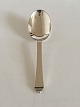 Georg Jensen Pyramid Sterling Silver Medium Serving Spoon No 113